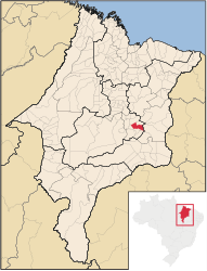 Governador Eugênio Barros – Mappa