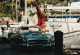 Mercedes-Benz 190 SL sur la Côte d'Azur