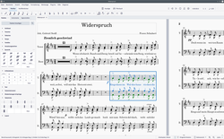 MuseScore 4.0.1 unter KDE Plasma / Debian