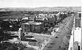 North Terrace, Adelaide, 1940. From left: National War Memorial, Institute, Mortlock Library, and Bonython Hall