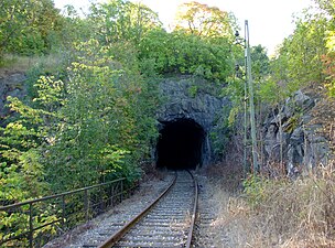 Tunnel 2: Norra tunnelöppningen 2009