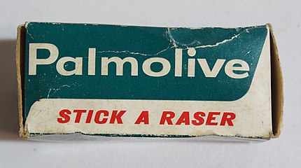 Bâton de rasage Palmolive.