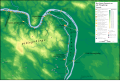 Le secteur des limes pannonicus où se trouvait le fort d'Ulcisia Castra.