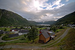 View of the Røldal area