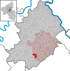 Ravengiersburg – Mappa