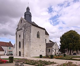 The Abbey of Saint-Genou, in Saint-Genou