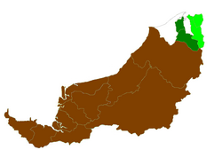 Location of Lawas District