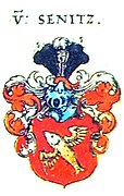 Wappen derer von Senitz in Johann Siebmachers Wappenbuch von 1605