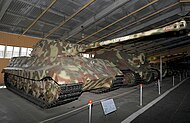 Tiger II au musée de Kubinka avec l'inscription sur le canon "Glory to the Captain Korobov!"