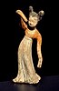Tang Dynasty clay figure of a dancing girl