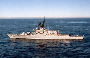 USS Bronstein (FF-1037) on 24 November 1986
