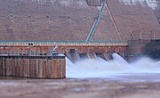 Vaigai dam closeup