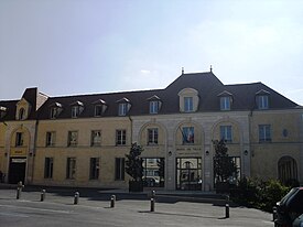 O hôtel de ville.