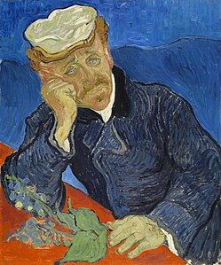 Portrait of Dr. Gachet, by Vincent van Gogh