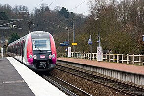 Première circulation du Z 50000, dit Francilien.