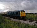 Class 24, no. 24081 departing Cheltenham Racecourse