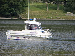 Quicksilver 500 Pilothouse used by the Lake District National Park Authority