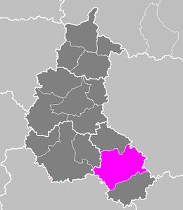 Arrondissement di Chaumont – Localizzazione