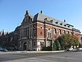 Front and side of the Athenæum (Das Deutsche Haus)