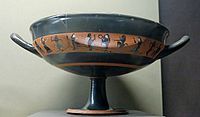Example of a band cup kylix
