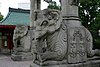 פילי האבן הגדולים, בכניסה לגן החיות בברלין