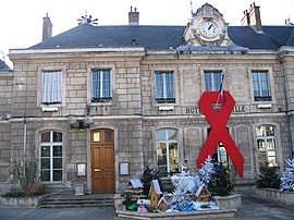 The town hall in Chambly