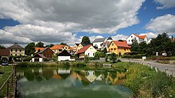 View to the centre of Chyšky