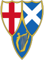 Arms of the Commonwealth of England, Scotland and Ireland, 1654–1655