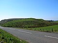 Boyd's Hill (foreground) and Craignaught Hill, looking south