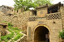 Historic architecture in the village of Daliangjiang (大梁江村), a National Historical and Cultural Village