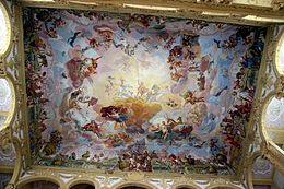 Johann Rudolf Byss et Giovanni Francesco Marchini, fresque du Château Weissenstein