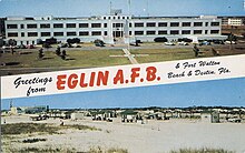 Eglin AFB postcard from the 1970s.