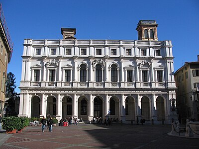 La bibliothèque Angelo Mai.