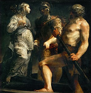 Enée, la Sybille et Charon (1695-1697) Kunsthistorisches Museum.