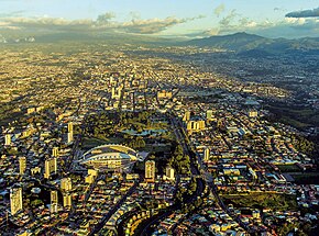 View of the Greater Metropolitan Area facing east