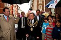 Lord Mayor Cllr Alan Bradley launches W1W Street Tree Planting campaign on Hallam Street W1