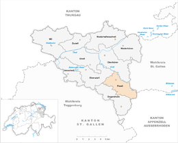 Flawil – Mappa