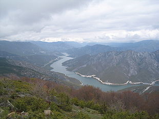 Lake Kozyak as seen from Foynik.