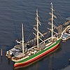 Rickmer Rickmers (вид с воздуха)