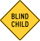 Blind child, Delaware.