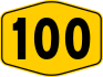 Federal Route 100 shield}}
