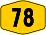 Federal Route 78 shield}}
