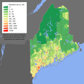 Image 39Maine population density map (from Maine)