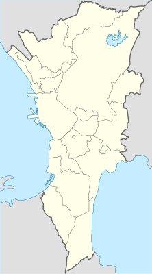 Location map Metro Manila