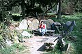 Kleine Grotte am Seeweg Schloss Neetzow