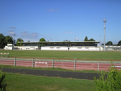 Le stade André-Lavie proche de l'université, à Pau.