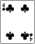 4 of clubs