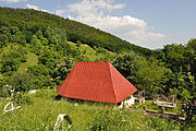 Saint Nicholas' wooden church in Drăghești