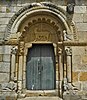 Side portal in the Romanesque Church of Rates