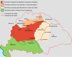 Localização de Hungria